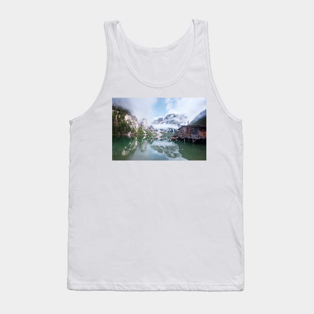 Lake Braies Tank Top by jswolfphoto